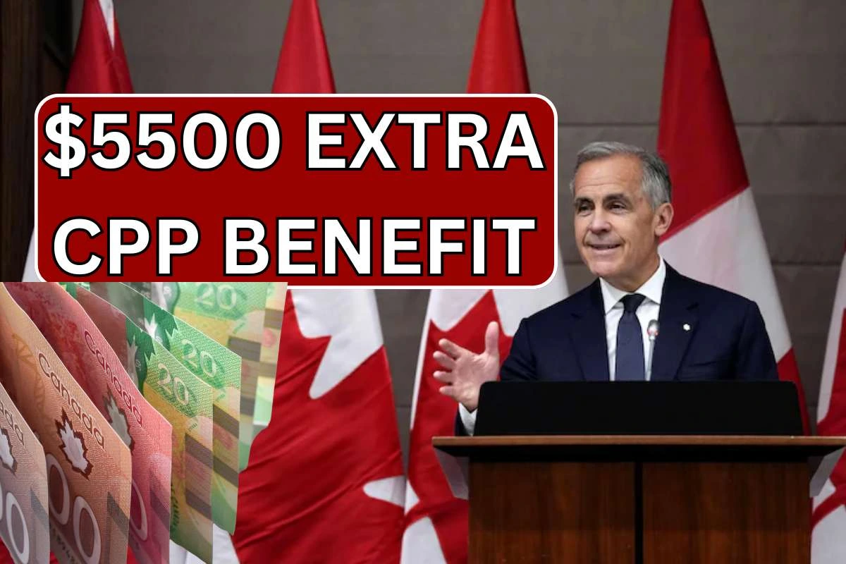 $5500 Extra CPP Benefit June 2025